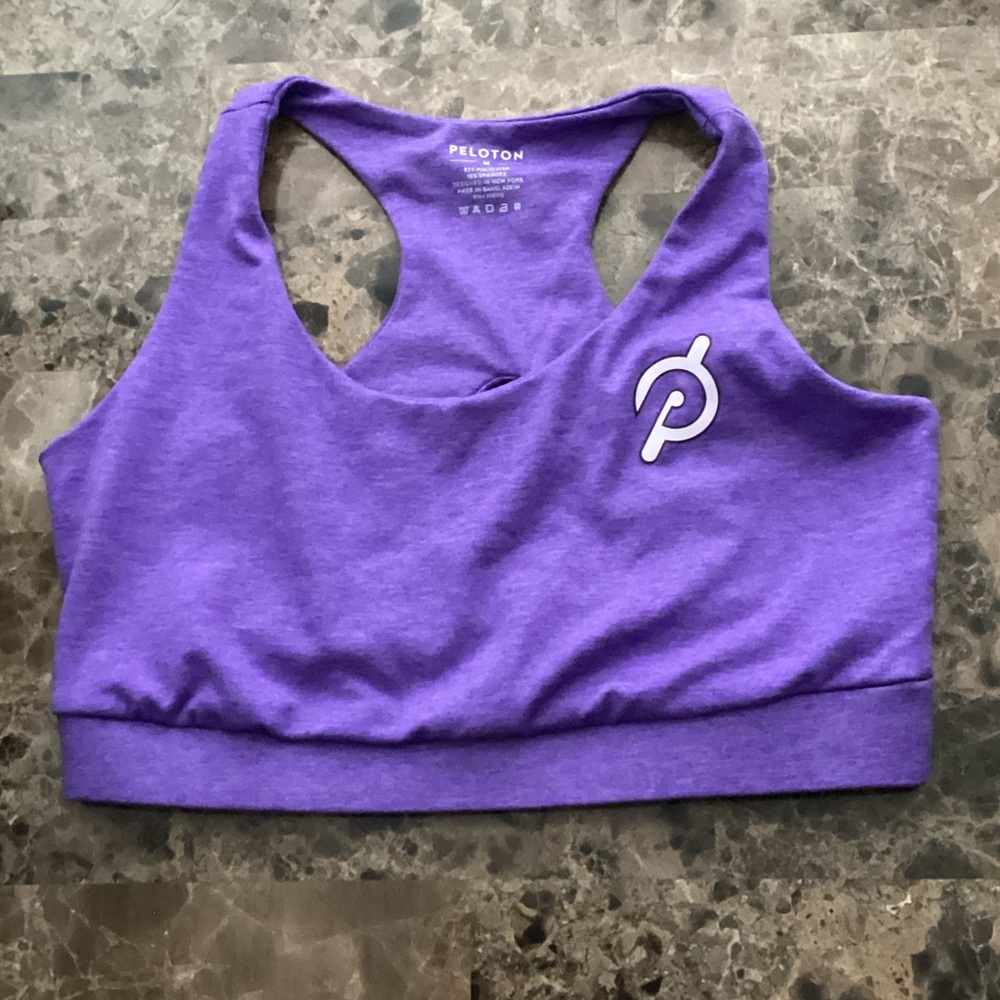 Peloton Women's Vibrant Purple Sports Bra